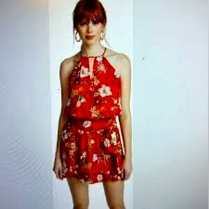Parker Larissa Sleeveless Floral Silk Mini Dress